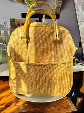 Lady Baltimore Yellow Women's Structured Tote Bag Vintage